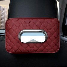 Car Tissue Holder Extra Large Capacity Box 7.9x5.1x2.4 Inch Auto Dispenser