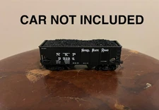 HO Lot Of 2 Coal Loads For Accurail 55-Ton 2 Bay Hopper CAR NOT INCLUDED