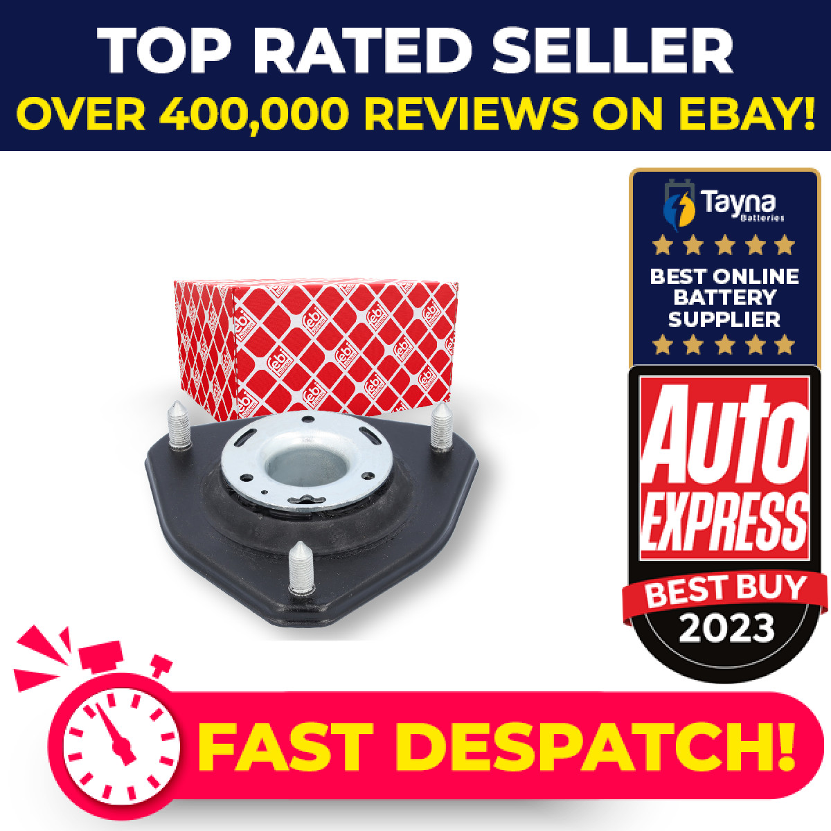 Top Strut Mounting Front 182348 Febi 4860942040 Genuine Top Quality Guaranteed