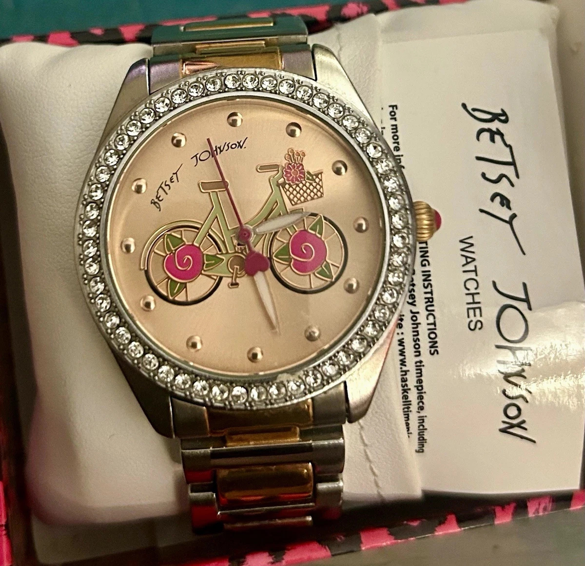 25+ Betsey Johnson Pink Wristwatches for sale | Updated Oct 2026