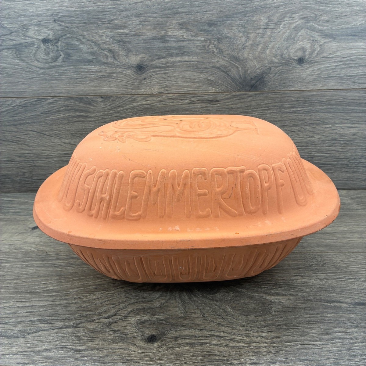 Scheurich Keramik レーマートップ　クレイベーカー ドイツ製 Vintage Scheurich Keramik Romertopf Clay Baker Schlemmertopf