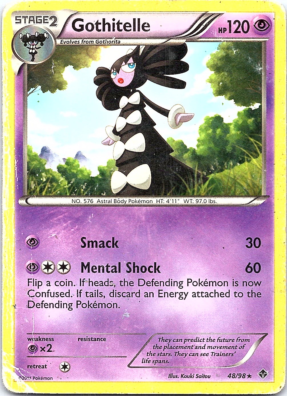 Emerging Powers #48/98 Gothitelle (48)