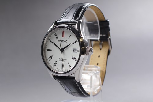 Exc+5* SEIKO 100th Anniversary Presage 6R15-02L0 SARX011 blanco automático para hombre - Imagen 10 de 17