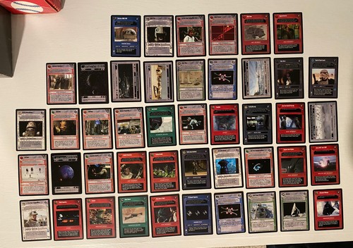 1996 Decipher Star Wars New Hope CCG 44 Cards Lucasfilm LTD