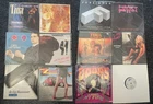 JOB LOT COLLECTION OF 12 ROCK MUSIC VINYL 12" SINGLES ZZ TOP FOREIGNER THE DOORS