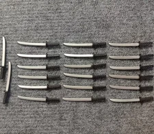 lot of 20 GI Joe Cobra figure's  Accessories sword Weapons for 1/18 3.75" figure
