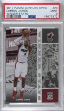 2019-20 Panini Donruss Optic Winner Stays LeBron James #20 PSA 9 MINT 9l4