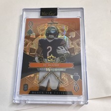 Wild Card Black Tie Edition DJ Moore 5/5 Serial #Football Card 2025_ Bills
