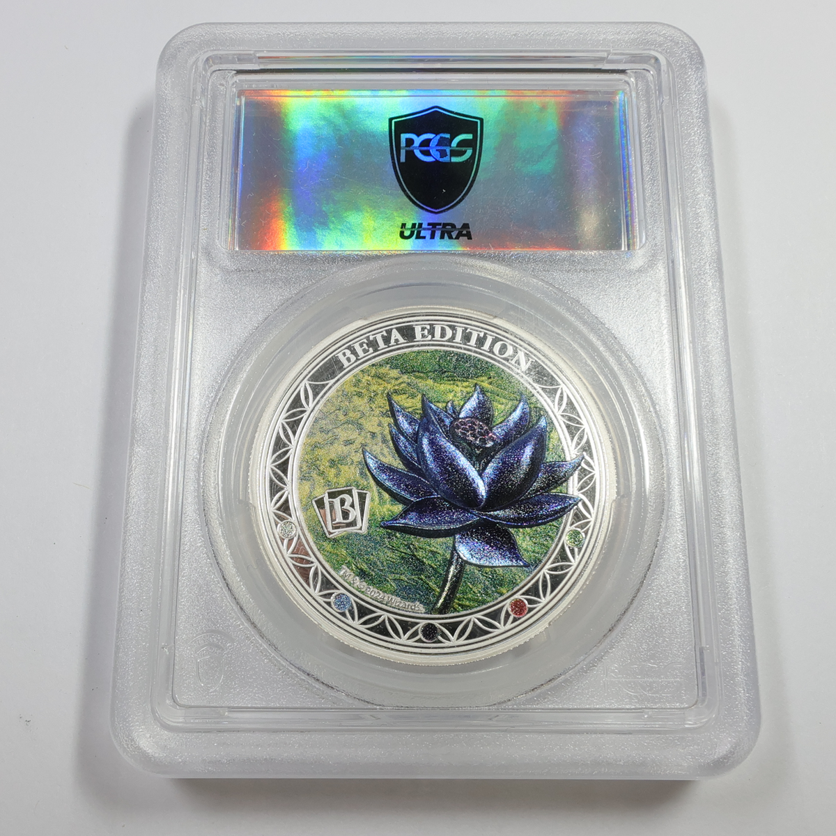 2024 PCGS INFINITY PR70 Samoa 1oz Silver Black Lotus Magic the