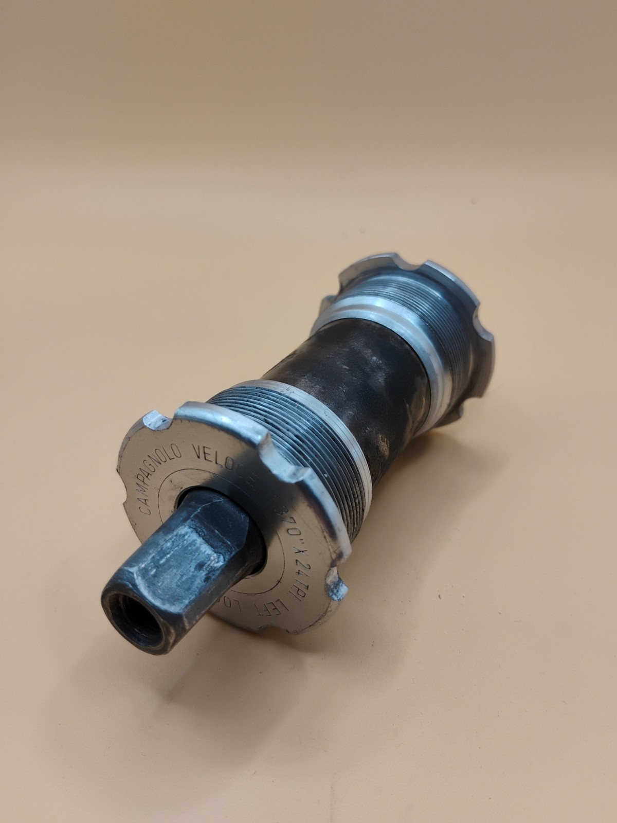 Campagnolo Bottom Bracket 68-111mm BSA Threaded Used Condition Made In Italy