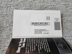 D (Sega Saturn, 1996) CIB Complete in Box w Registration Card Tested Excellent!