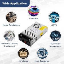 AC to DC Converter 12V DC Power Supply 600W Max 50A SMPS 110V to 12V Converter