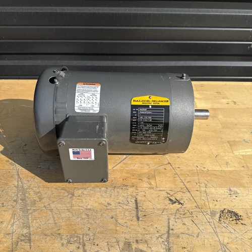 Baldor,VM3556T, 1HP 3-Phase Electric Motor 1155 RPM 230/460V 145TC Frame