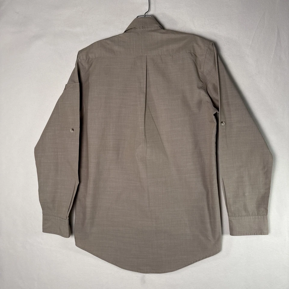 Chef Works Chambray Shirt Ecru Size Small Preowned Bundle of 3 Shirts - Image 2 of 4