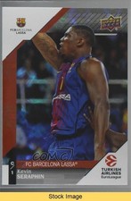 2017-18 Upper Deck Euroleague Rainbow Kevin Seraphin #77 READ a2e