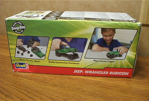 REVELL Snap-Tite Build & Play Jeep Wrangler Rubicon Model Kit #85-1695 - Picture 2 of 2