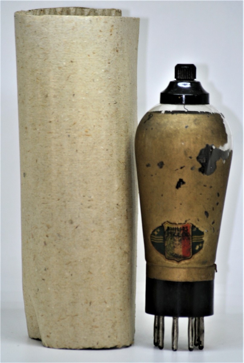 Tube électronique Philips France - Type 444 - Testé 100% Métrix - Années 1940