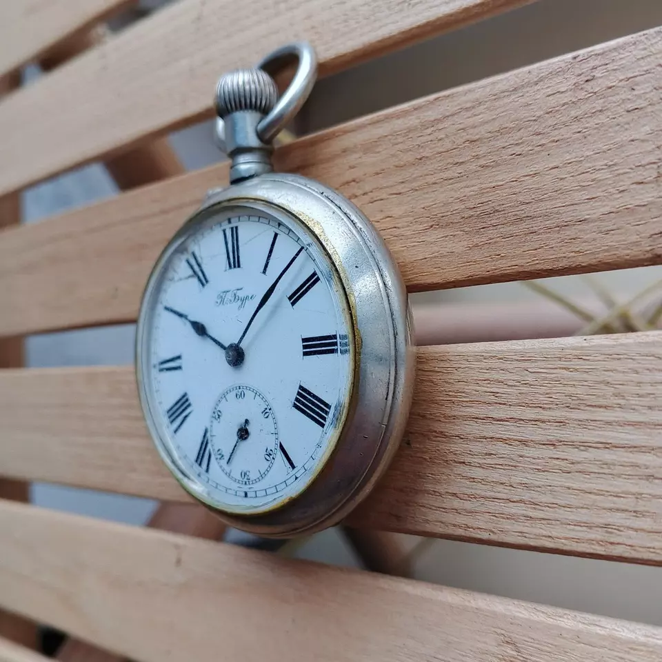 Antique Pavel BURE Paul Buhre Royal Russian Empire pocket watch SERVICED - Image 2 of 4