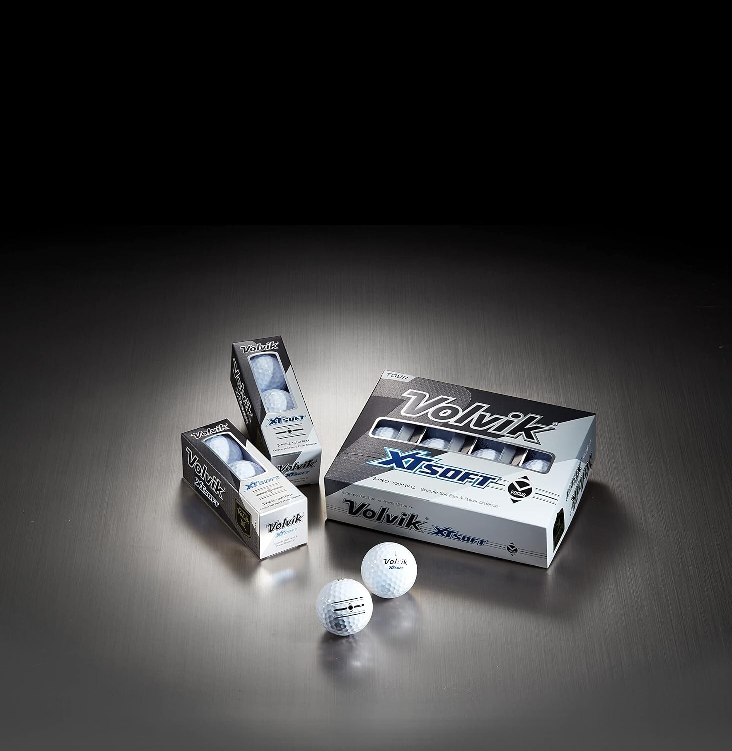Volvik Golf XT Soft Tour Golf Balls - Tour Urethane Golf Balls - 1 Dozen - WHITE