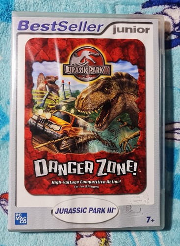 Jurassic Park III 3 Danger Zone PC CD-ROM Windows Game - Picture 3 of 4