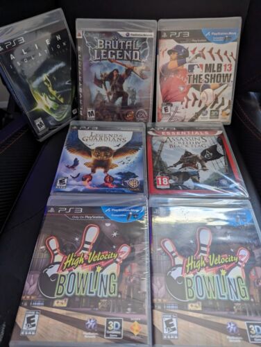 PS3 game lot bundle 7 Sealed Games! - Afbeelding 1 van 5