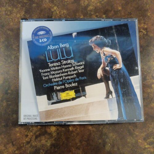 Alban Berg Lulu. Like new 3CD.