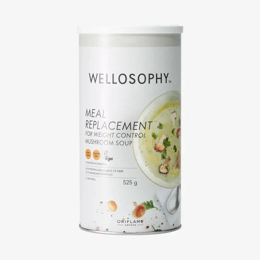 Oriflame Wellosophy Mahlzeitenersatz Pilzsuppe zur Gewichtskontrolle. UVP 40£