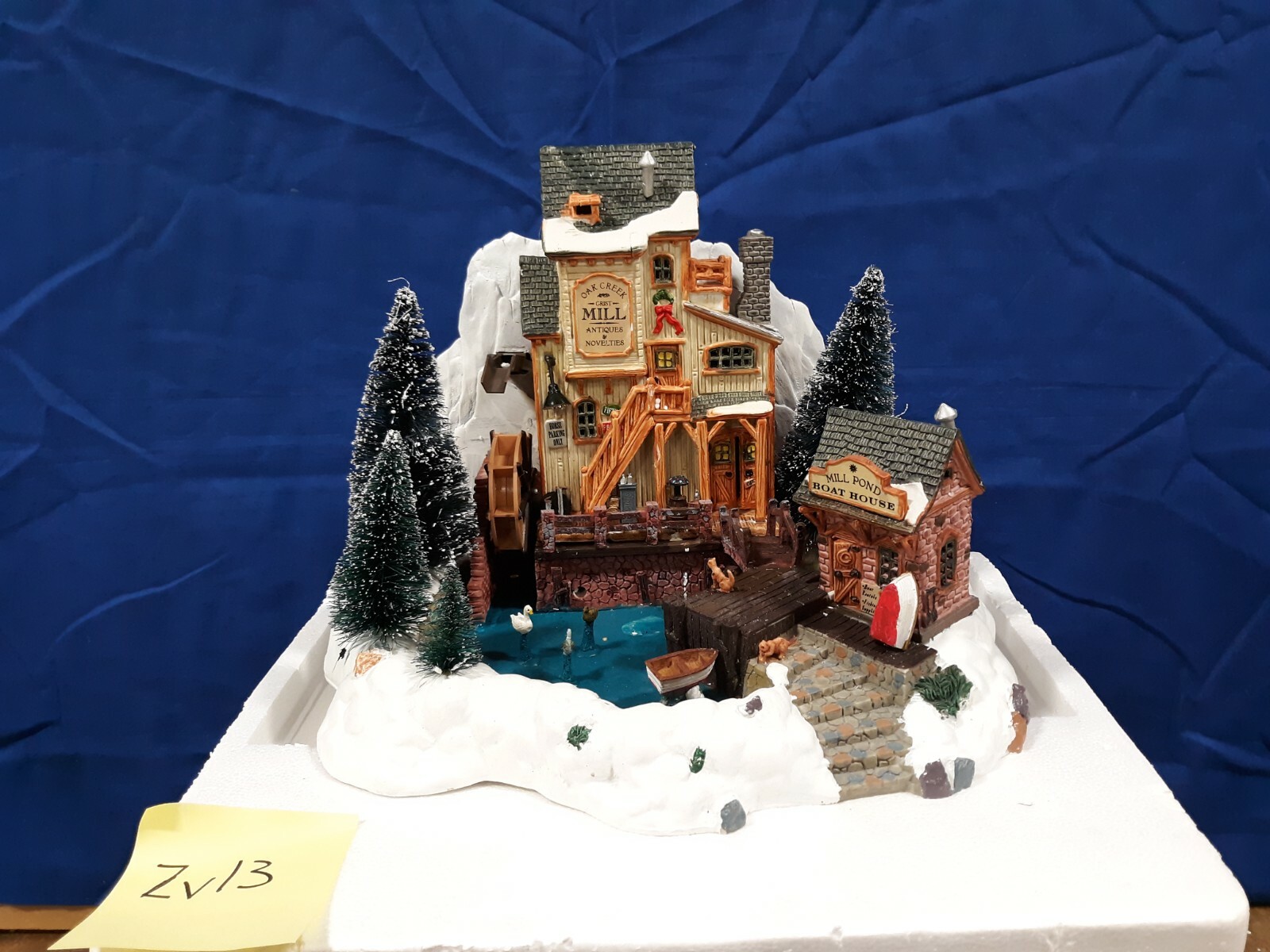 Lemax Village Collection Oak Creek Grist Mill 36321 AsIs ZV13 eBay