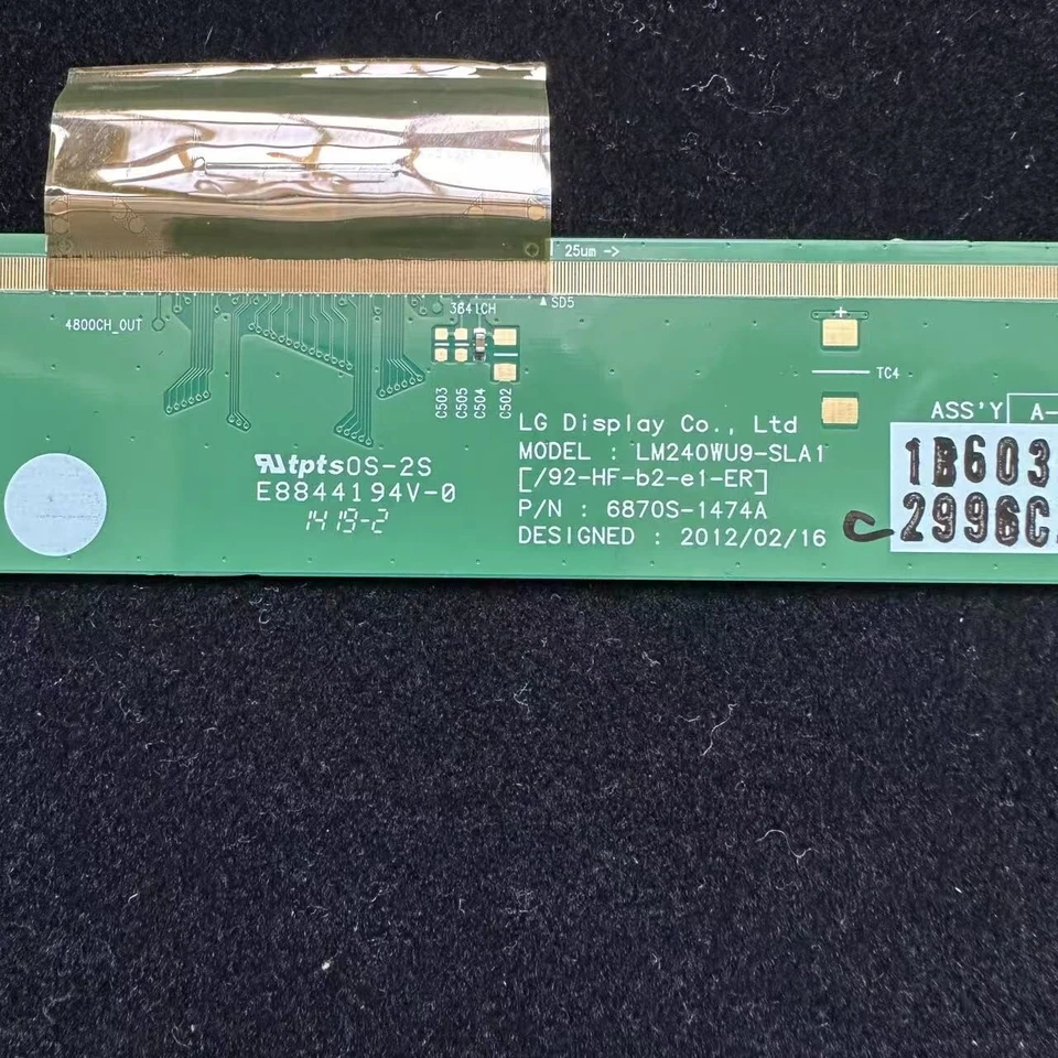 PLACA PANTALLA DELL U2413F 6870S-1474A TIRA LED 6916L-1010A 240WU9 Foto 2 de 4