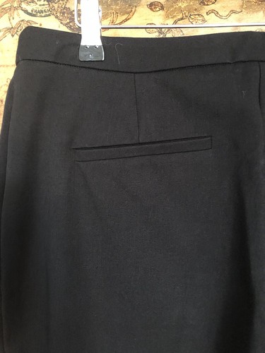 BNWT John Lewis Black Stretch Cotton Slim Trousers UK12 - Picture 6 of 8