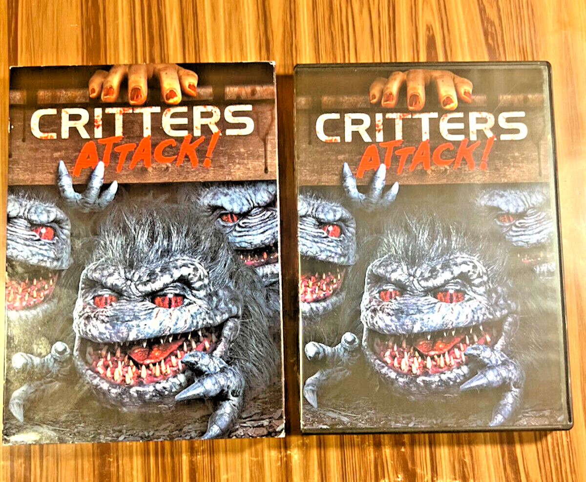 Critters Attack DVD Horror Sci-Fi Movie Slipcover 2019 Special