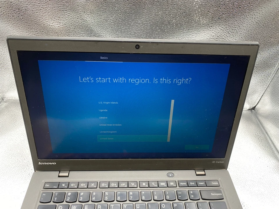 Lenovo ThinkPad X1 Carbon Gen 3, i5-5300U 2,3 GHz, 8 GB de RAM, SSD de 256 GB Foto 2 de 4