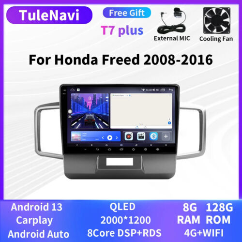 Per Honda Freed 1 Spike 2088-2016 Autoradio 2008-2016 Lettore Audio Stereo GPS 4G - Foto 32 di 32