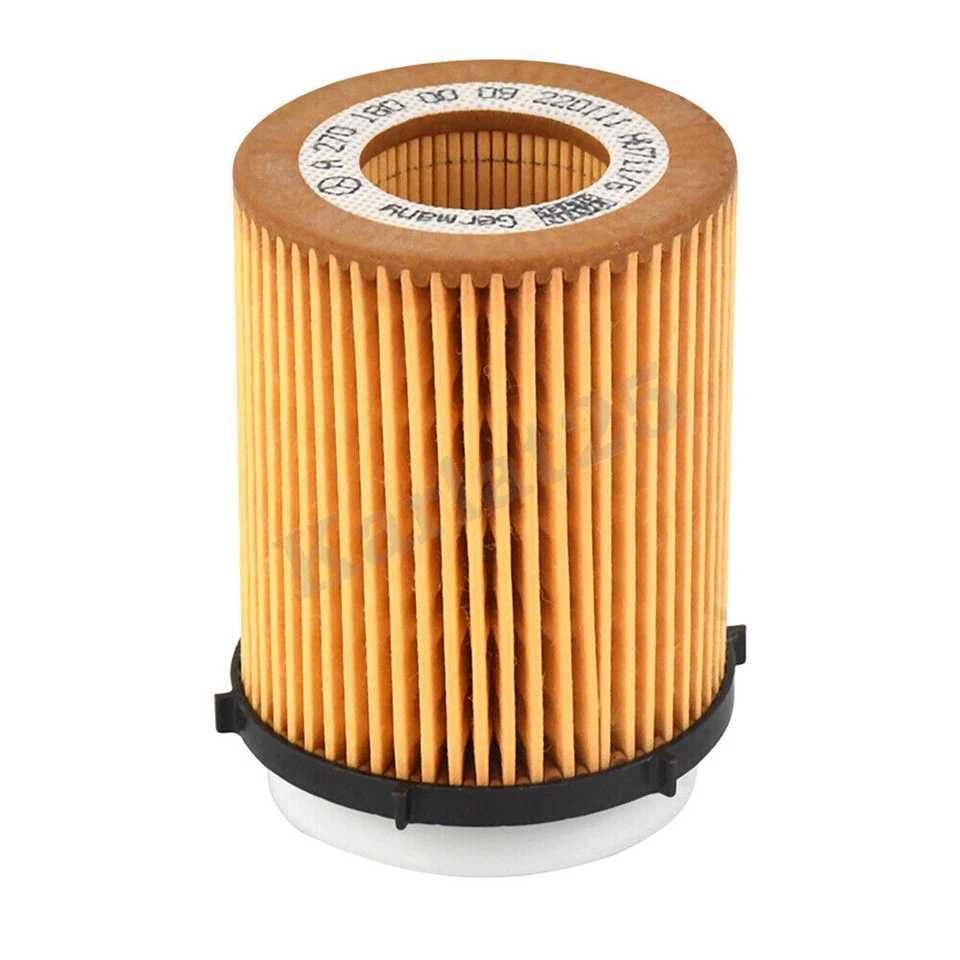 Filtro de aceite de motor Mercedes-Benzm A2701800109 3 piezas para A C E CLA GLA GLC GLE Foto 4 de 4