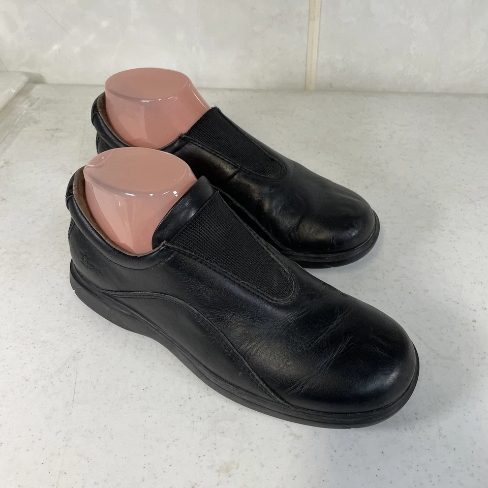 Mocasines Havana Joe Talla 38 Ref:9444 Negro Cómodo Cuero Logo Elástico Elástico Foto 4 de 4