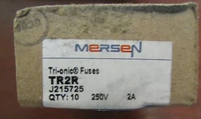 FERRAZ SHAWMUT MERSEN TR2R 2 AMP 250 V Tri Onic Fuse   
