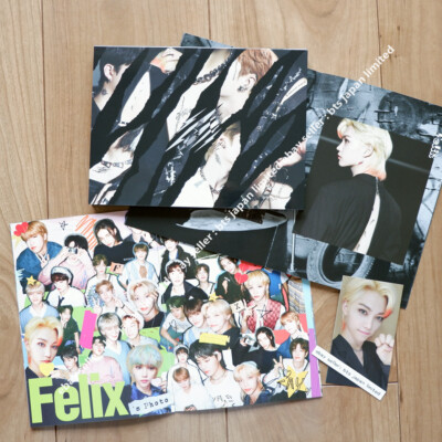 Stray Kids Felix Scars / Thunderous Official Limited C ver. + Fotokarten Set