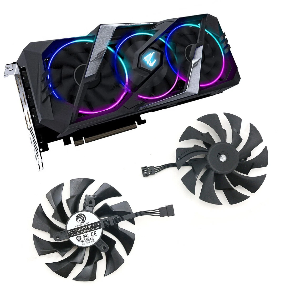 Cooling Fan Graphics Card for Gigabyte AORUS RTX 2080Ti 2080 2070