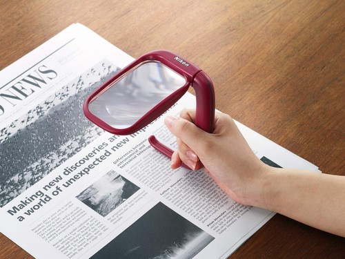 Nikon Universal Design Reading Magnifier U1-4D 1.5x New Japan Free Shipping - Picture 3 of 4