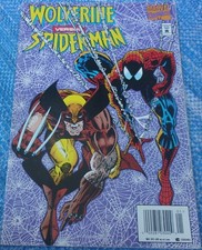 Marvel Comics Wolverine Versus Spider-Man 1995 TPB Erik Larsen Critical Mass MCP