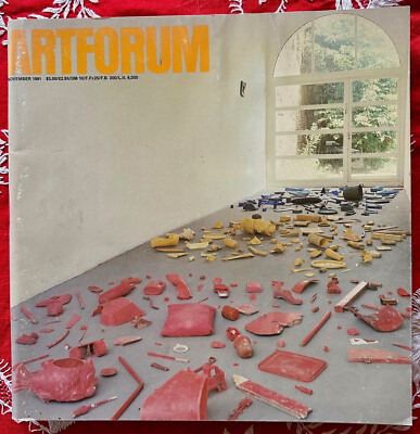 ARTFORUM MAGAZINE November 1981 Vol XX No. 3  Tony Cragg, AR Penck, Robert Irwin