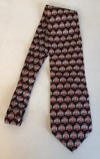 Vintage 2003 Ohio State University Logo Tie by Ralph Marlin - USA 100 Silk