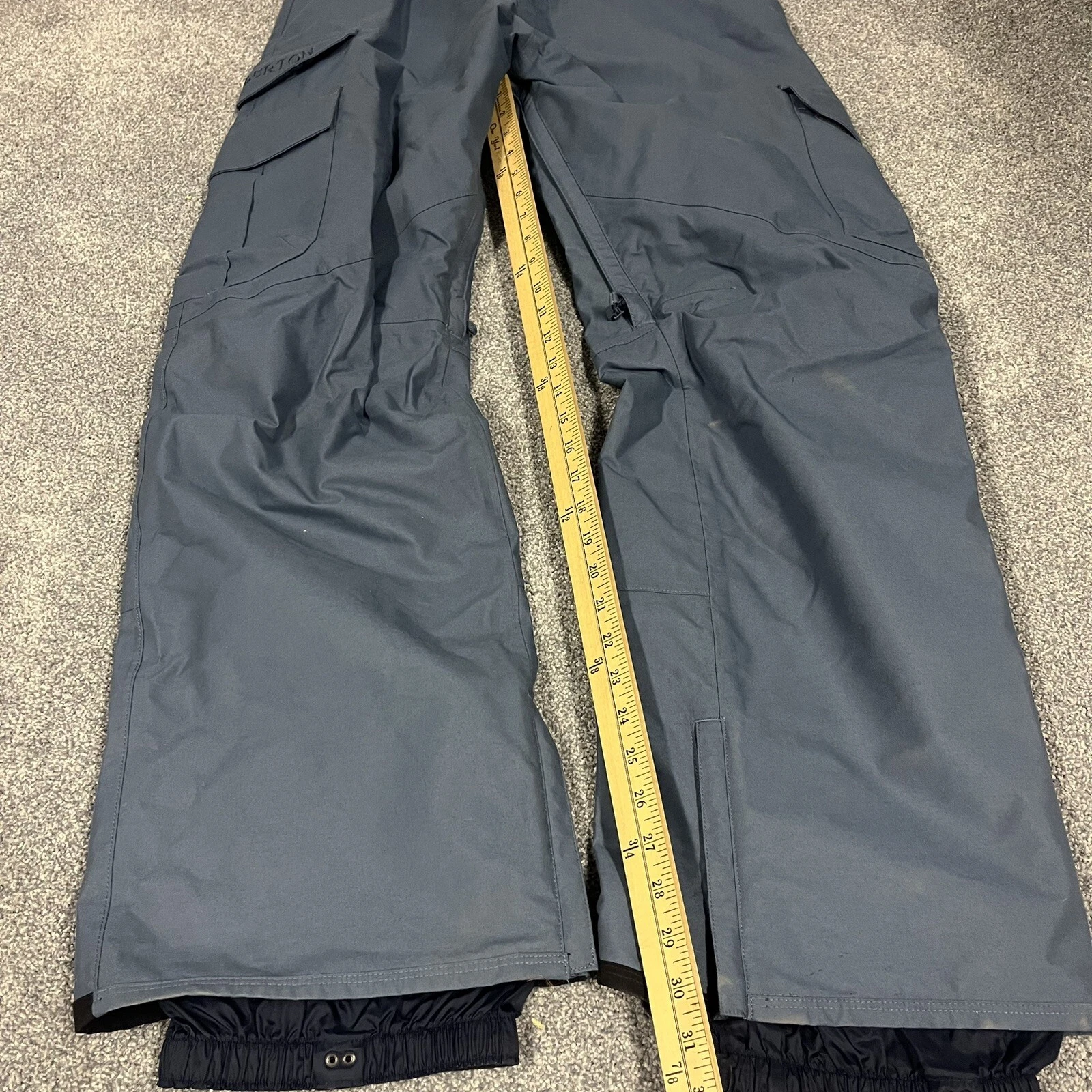 burton dryride cargo winter skiing pants