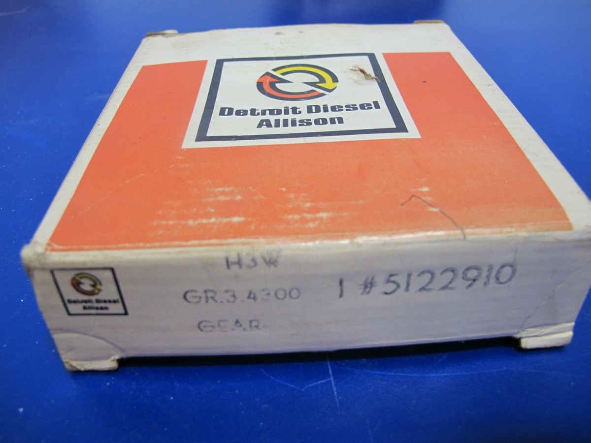 Genuine Detroit Diesel OEM 5122910 BLOWER DRIVE GEAR NOS Unused 