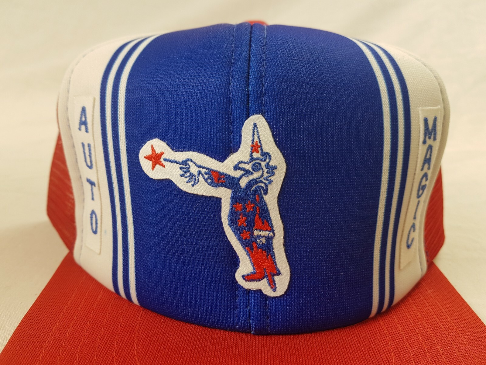 AUTO MAGIC WIZARD Cap Trucker Hat Snapback Baseba… - image 2