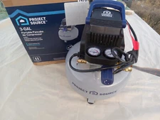 Pancake Air Compressor 3 Gal 110 PSI 0.6 CFM Light Portable Airbrushing Inflate