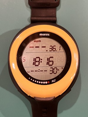 Ordinateur De Plongée Mares Puck Pro Wrist - Blanc - Pour Plongée Loisir Et Professionnelle