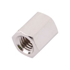 R-TECH 524377 F-F Brass M3 6mm Threaded Spacers - Pack of 25