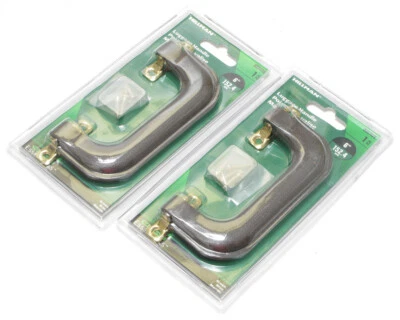 Hillman Hardware 852408 Replacement Luggage Handle, 6-inch brown, 2pcs