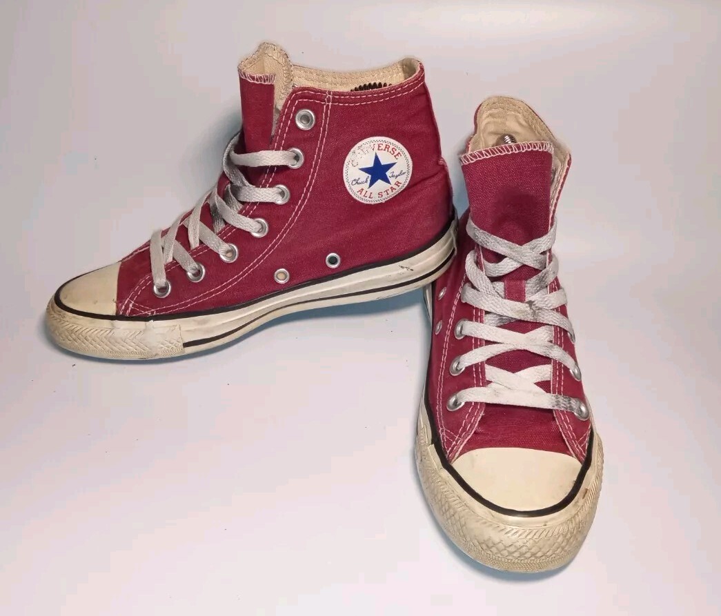 Size Converse Chuck Taylor All Star High Burgundy for sale